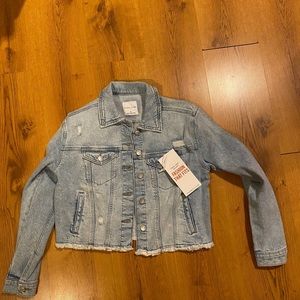 NWT celebrity jean jacket